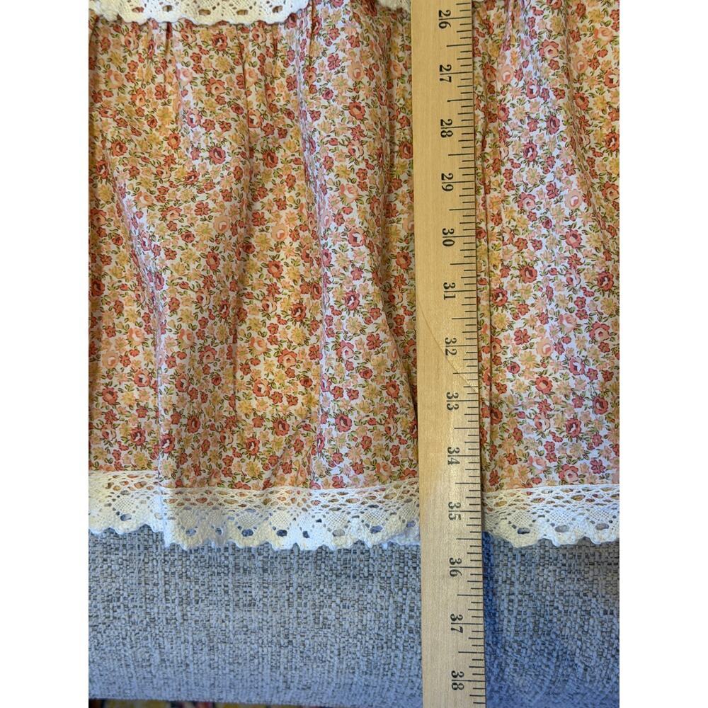 Hyacinth House Tuckernuck Floral Bow Tellie Tiered Lace Smocked Dress Sz XL - Picture 9 of 13